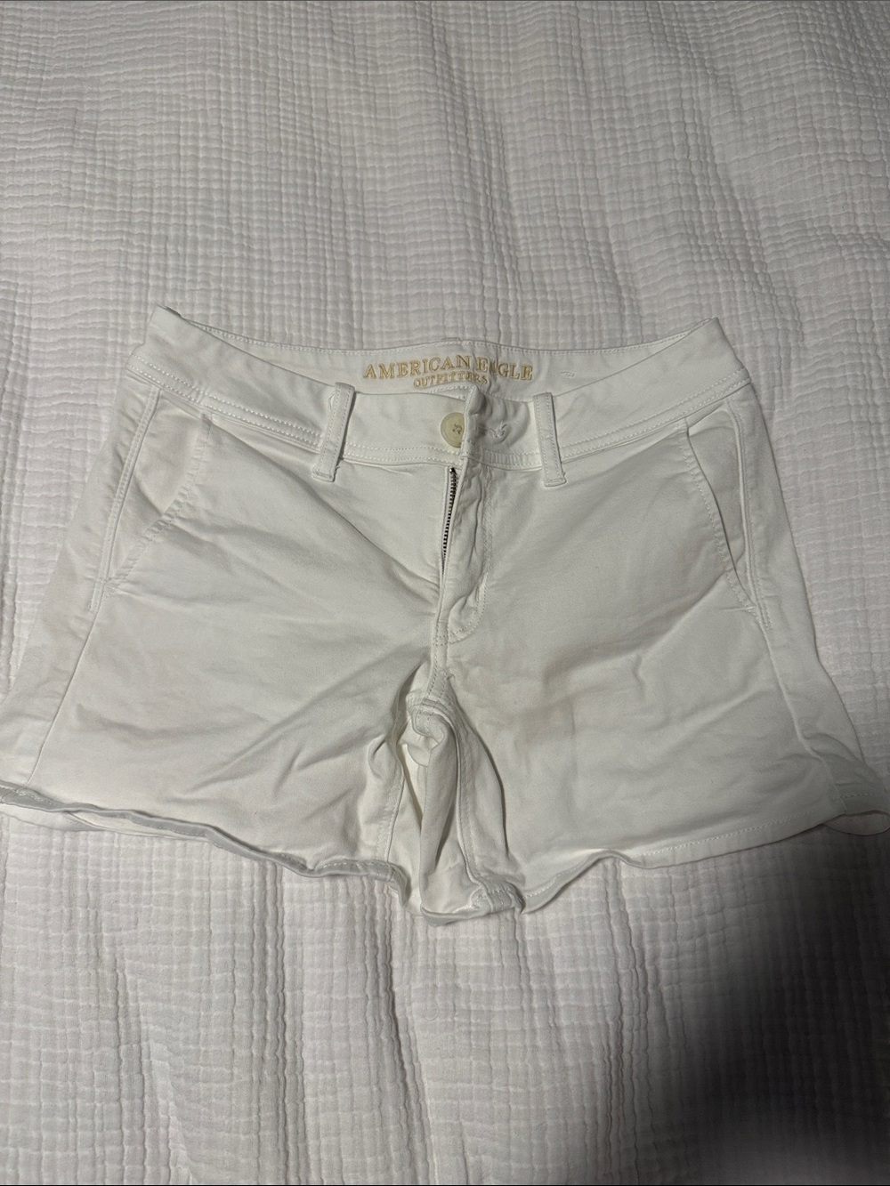 American Eagle Outfitters White Women's Jean Shorts
